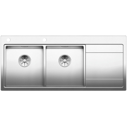 Zlewozmywak Blanco DIVON II 8 S-IF lewa komora z korkiem aut. z InFino 521 664